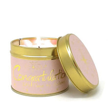 Load image into Gallery viewer, Lilyflame scented candle tin - Congratulations!
