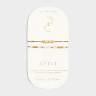 Birthstone Bracelet 'April' - Joma Jewellery