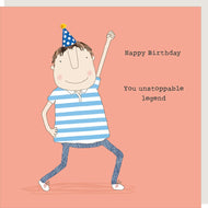 'Unstoppable' Birthday Card - Rosie Made A Thing