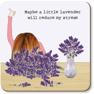 'Lavender' Drink Coaster - Rosie Made A Thing