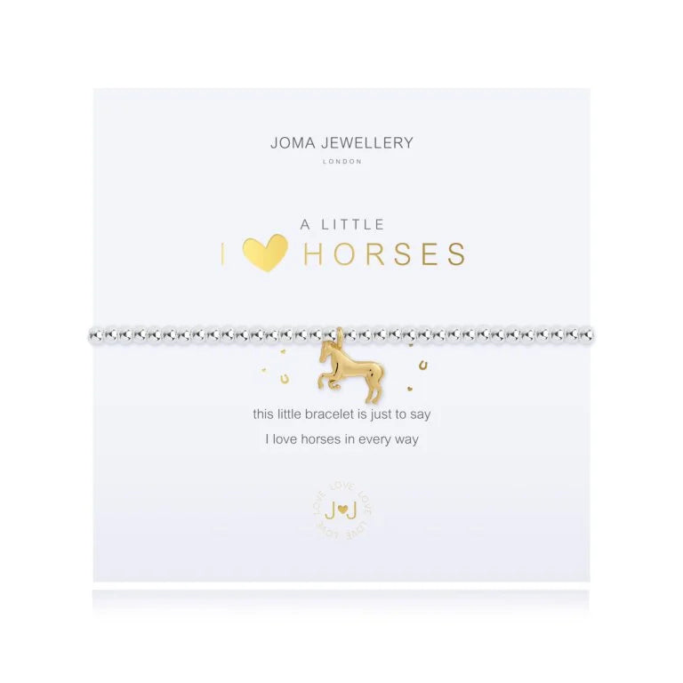 A Little 'I Love Horses' Bracelet - Joma Jewellery