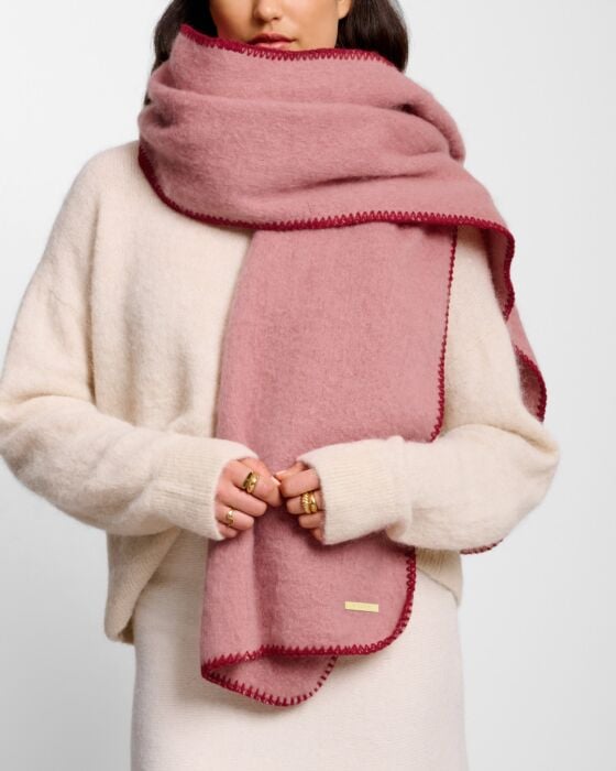 WhipStitch Scarf Dusty Pink - Katie Loxton
