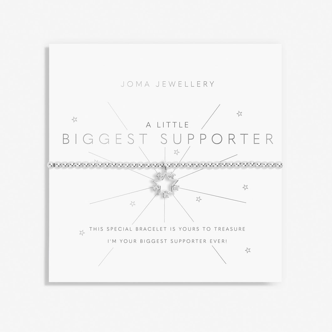 A Little 'Biggest Supporter' Bracelet - Joma Jewellery