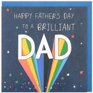 Father's Day Card - Brilliant Dad