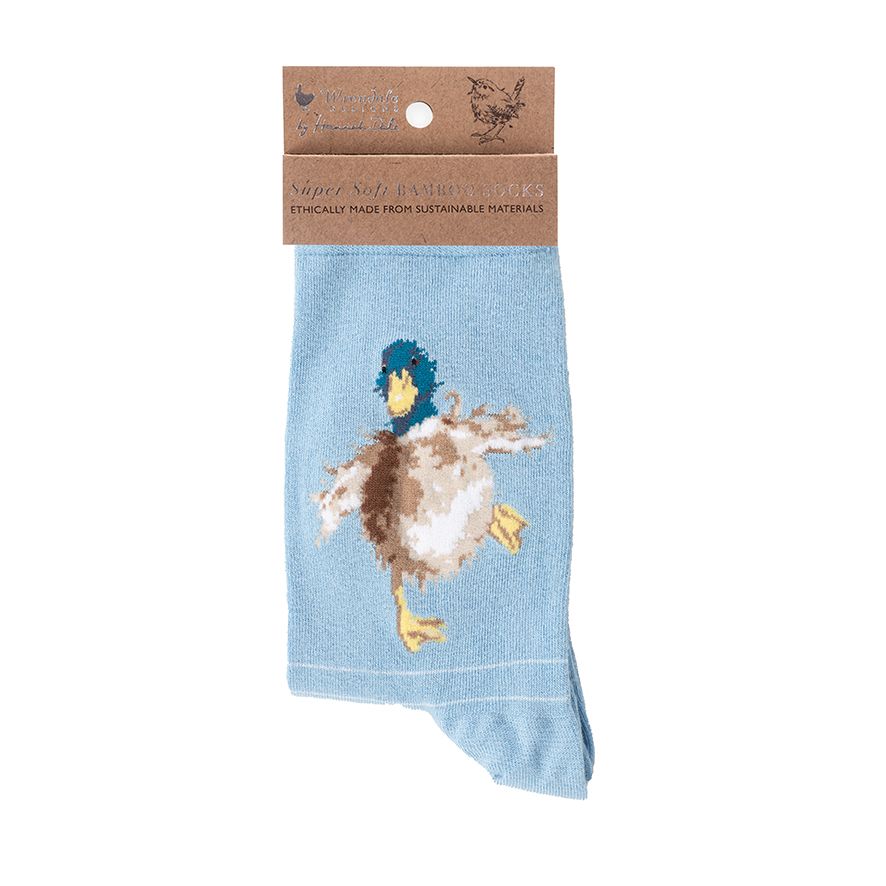 'A Waddle And A Quack' Socks - Wrendale Designs
