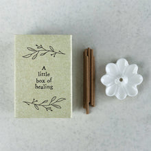 Load image into Gallery viewer, A Little Box of Positivity Matchbox Incense Set - East of India
