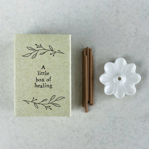 A Little Box of Positivity Matchbox Incense Set - East of India
