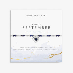 'September' A Little Bracelet - Joma Jewellery