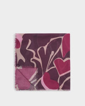 Load image into Gallery viewer, Organic Heart Printed Scarf - Cherry - Katie Loxton
