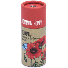 Load image into Gallery viewer, Seedball Tubes - Poppy
