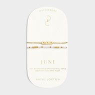 Birthstone Bracelet 'June' - Katie Loxton