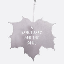 Load image into Gallery viewer, Decorative Metal Leaf Ornament - A Sanctuary For The Soul

