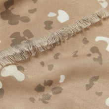 Load image into Gallery viewer, &#39;Leopard Print&#39; Scarf in Soft Tan &amp; Chocolate - Katie Loxton
