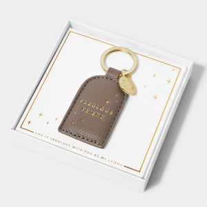 Boxed Keyring 'Fabulous Friend' - Katie Loxton