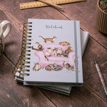 Load image into Gallery viewer, &#39;Cattitude&#39; Cat Notebook - Wrendale Designs
