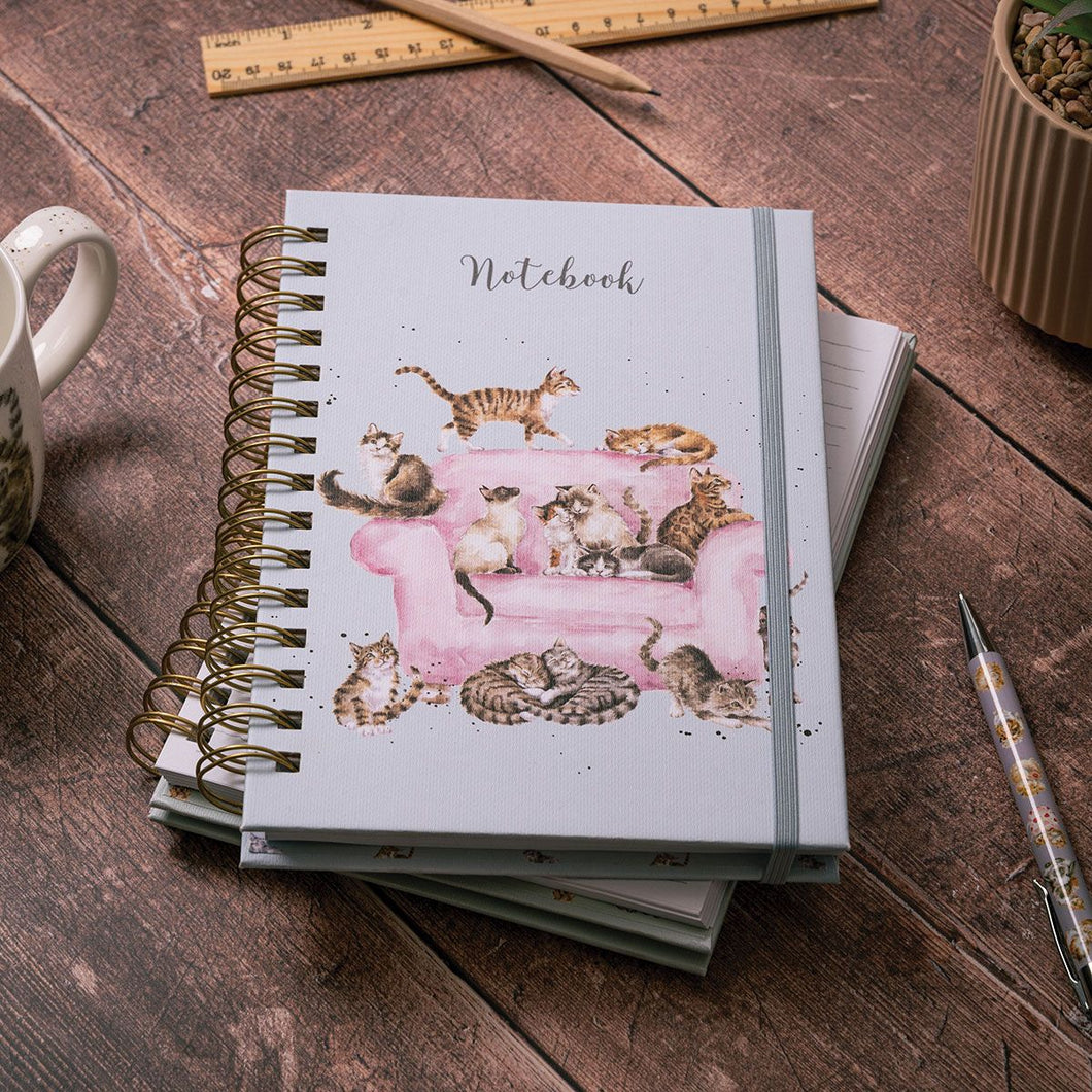 'Cattitude' Cat Notebook - Wrendale Designs