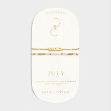 Load image into Gallery viewer, Birthstone Bracelet &#39;July&#39; - Katie Loxton
