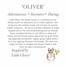 Load image into Gallery viewer, &#39;Oliver&#39; Mouse Plush Character - Wrendale Design
