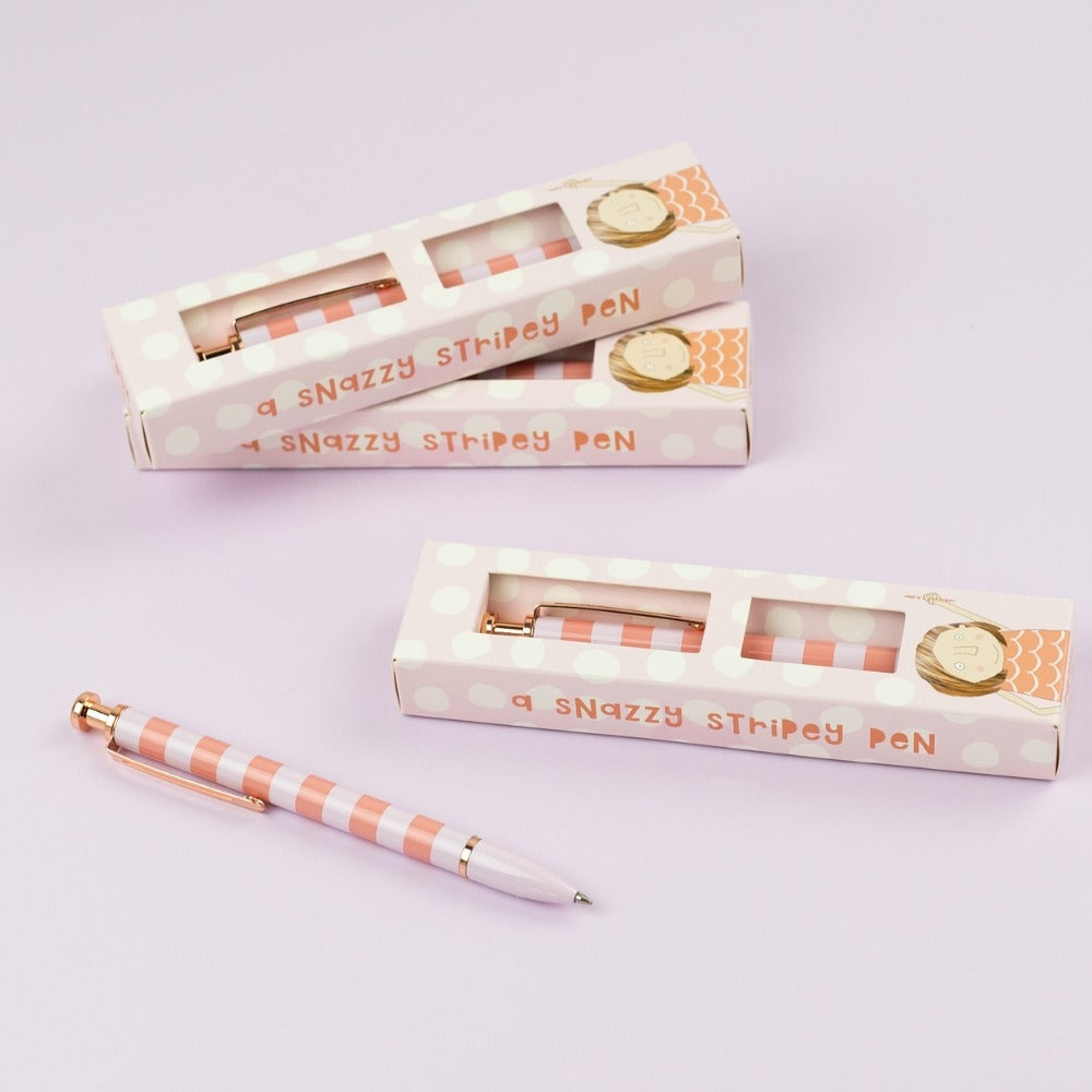 'Stripey Pen' - Rosie Made A Thing
