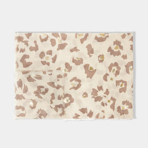 Abstract Flower Scarf in Light Taupe & Gold - Katie Loxton