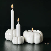 Load image into Gallery viewer, Pumpkin Tea Light Holder - Friendship Warms The Heart - East of India
