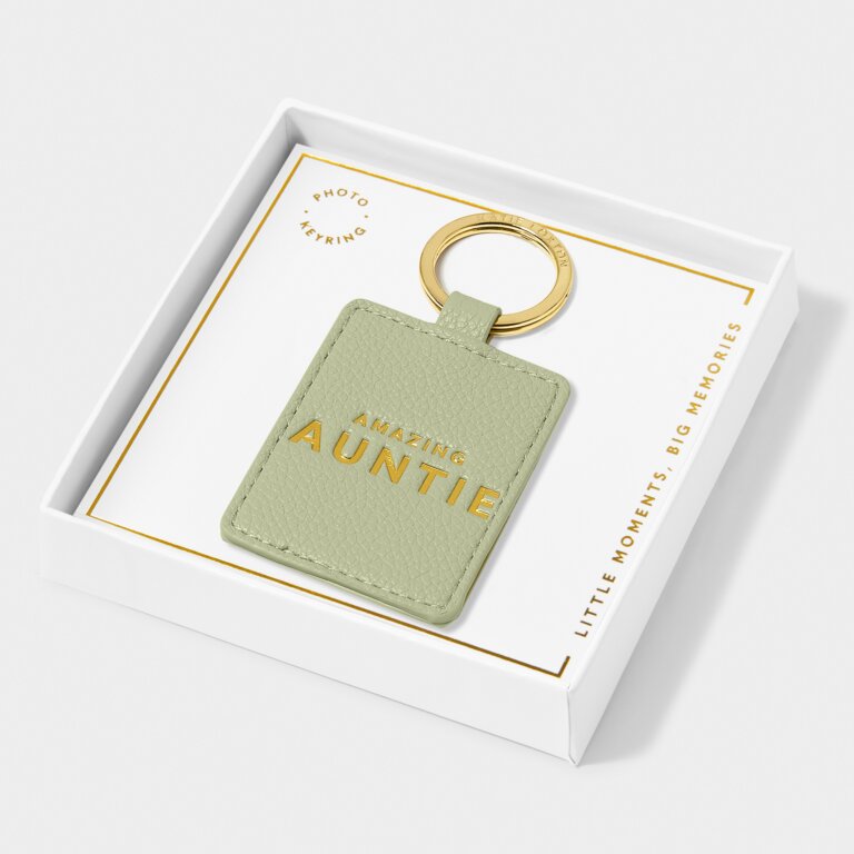 Amazing Auntie Boxed Photo Keyring - Katie Loxton