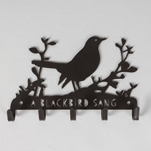 Load image into Gallery viewer, Key Hook - A Blackbird Sang
