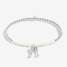 Load image into Gallery viewer, Bridal Pearl Bracelet &#39;Hooray For The Big Day&#39; - Joma Jewellery
