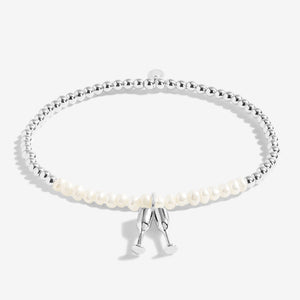 Bridal Pearl Bracelet 'Hooray For The Big Day' - Joma Jewellery