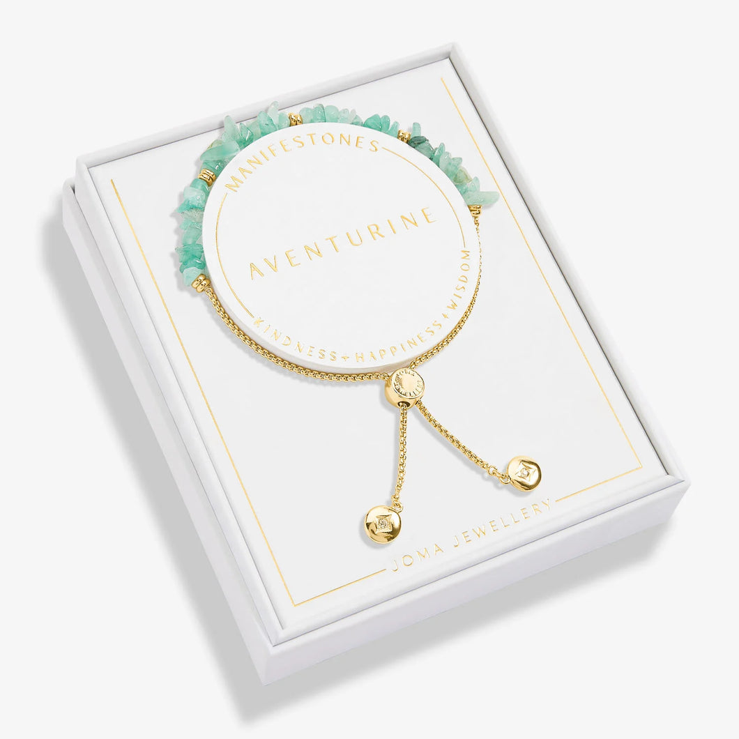 Manifestones Aventurine Bracelet - Joma Jewellery