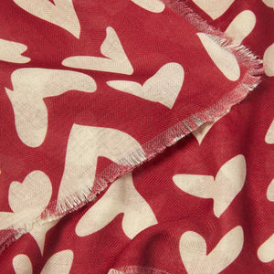 'Abstract Hearts' Scarf - Katie Loxton