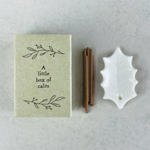 Load image into Gallery viewer, A Little Box of Calm Matchbox Incense Set - East of India
