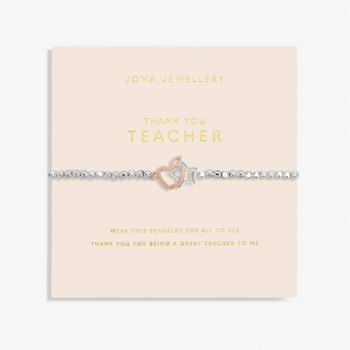 Forever Yours 'Thank You Teacher' Bracelet - Joma Jewellery