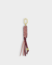 Load image into Gallery viewer, Braided Bag Charm/Keyring - Rose Pink - Katie Loxton
