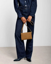 Load image into Gallery viewer, 'Alba' Suedette Crossbody Bag in Caramel - Katie Loxton
