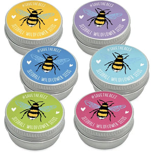 Seedball Mini Tins - Bee Friendly Wildflower Seeds