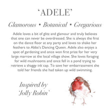 Load image into Gallery viewer, Adele &#39;Robin&#39; Plush Character - Wrendale Design
