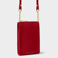 Load image into Gallery viewer, &#39;Zana&#39; Slim Crossbody Bag in Garnet Red - Katie Loxton
