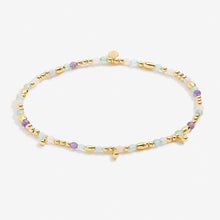 Load image into Gallery viewer, Multi Stone Anklet - Gold - Joma Jewellery
