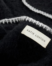 Load image into Gallery viewer, Whipstitch Blanket Cape - Black - Katie Loxton
