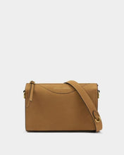 Load image into Gallery viewer, 'Alba' Suedette Crossbody Bag in Caramel - Katie Loxton

