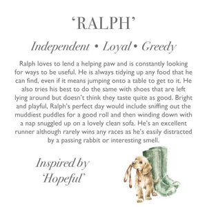 'Ralph Junior' Labrador Plush Character - Wrendale Designs