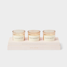 Load image into Gallery viewer, Trio Votive Candle Gift Set &#39;Friendship&#39; - Katie Loxton
