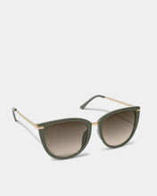 Load image into Gallery viewer, Sardinia Sunglasses UV400 Protection - Khaki - Katie Loxton
