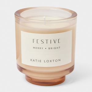 'Festive' Sentiment Candle - Katie Loxton