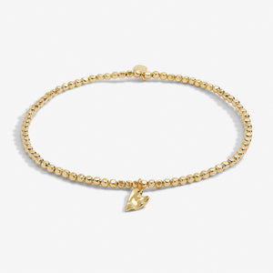 Hammered Heart Anklet - Joma Jewellery