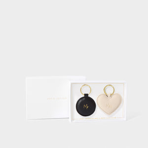 'Mr & Mrs' Beautifully Boxed Keyrings - Katie Loxton