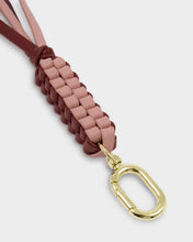 Load image into Gallery viewer, Braided Bag Charm/Keyring - Rose Pink - Katie Loxton

