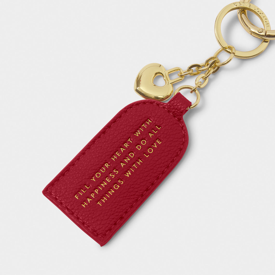 Keepsake Charm Keyring 'Happiness' - Katie Loxton