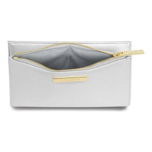 Alise Fold Out Purse - Silver